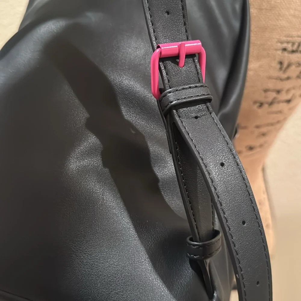 BETSEY JOHNSON Quilted Faux Leather Chain Backpack